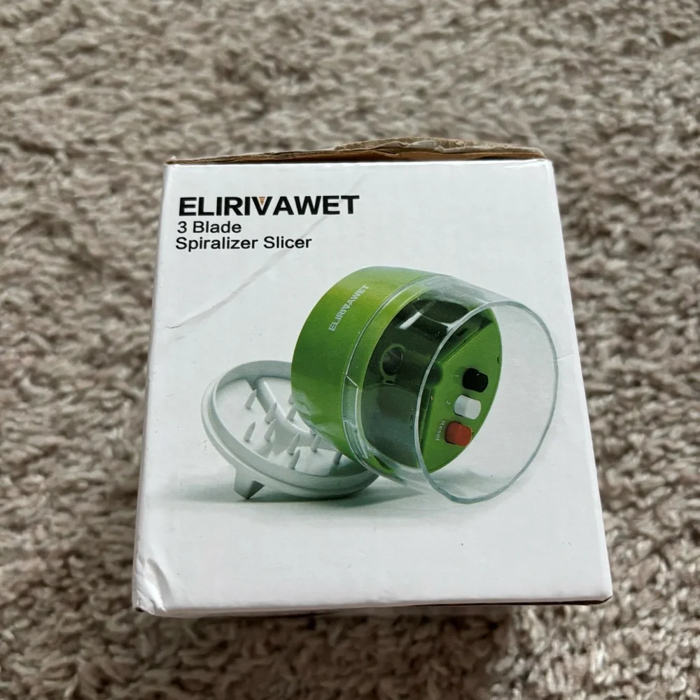 Elirivawet Green Vegetable Spiralizer Slicer